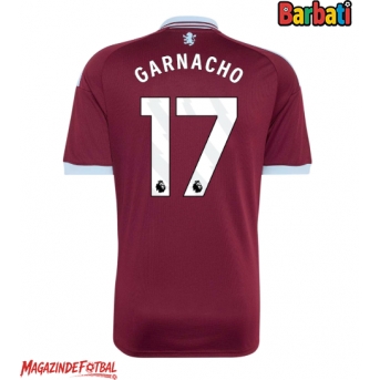 Aston Villa Alejandro Garnacho #17 Tricou Fotbal Replică 2026-27 Barbati Acasa